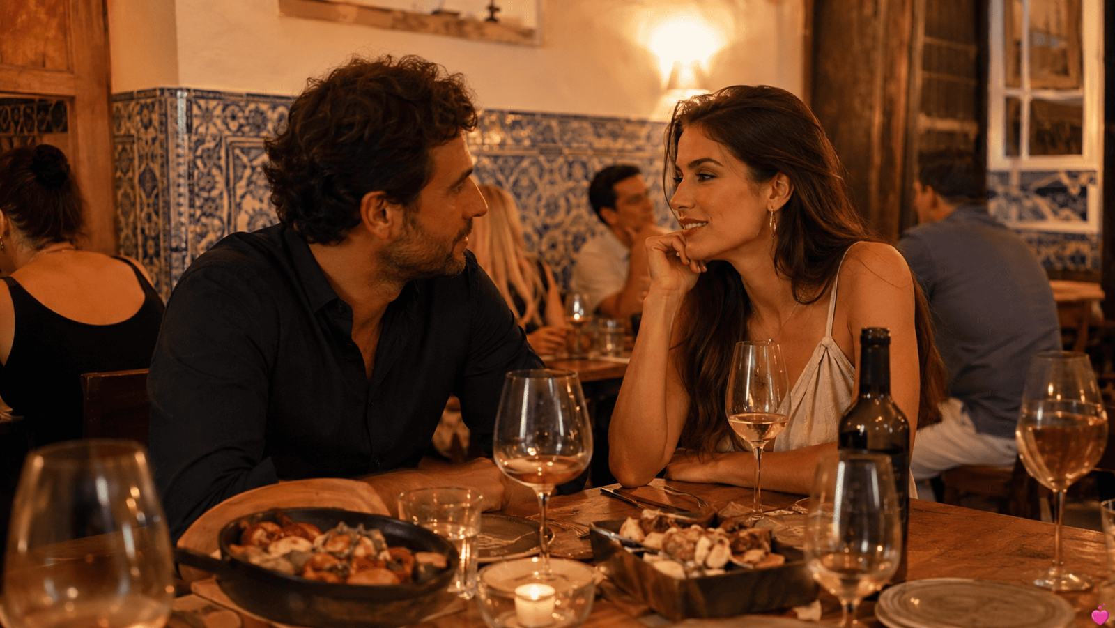 Dîner portugais romantique pour une rencontre franco-lusophone Dîner portugais romantique pour une rencontre franco-lusophone