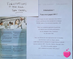 1ER PRIX AU CHALLENGE BU SMILES ET NON SMILES EN PRÉVOYANCE AIG-LASER ASSURANCES VIA TÉLÉPERFORMANCE MIDI-AQUITAINE